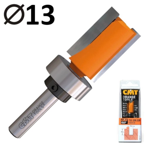 CMT 711.130.11B Frez prosty z górnym łożyskiem 13mm do pracy z szablonem