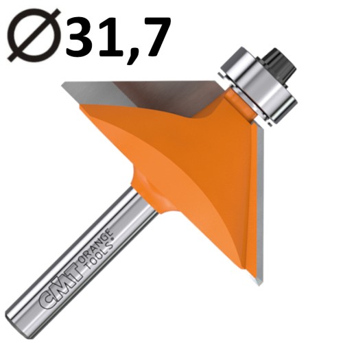 CMT 736.280.11 Frez trzpieniowy do ukosowania 6mm do fazowania krawędzi HM Z2