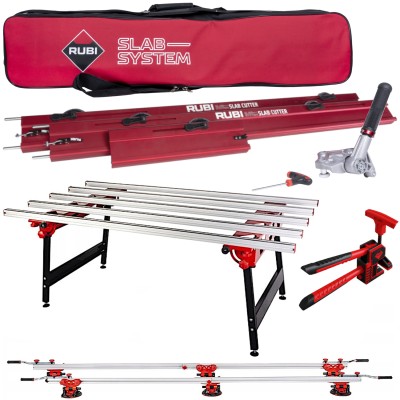 RUBI 16900 Przecinarka ręczna Slab Cutter G3 + Stół + Przenośnik