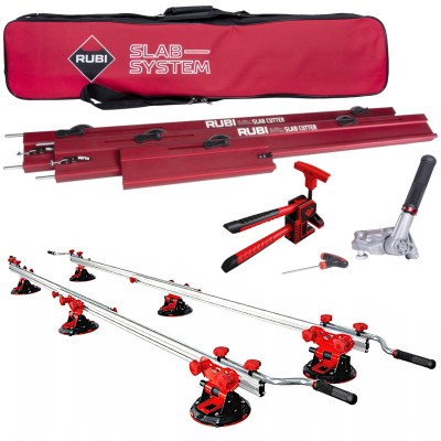 RUBI 16900 Przecinarka ręczna Slab Cutter G3 + Przenośnik