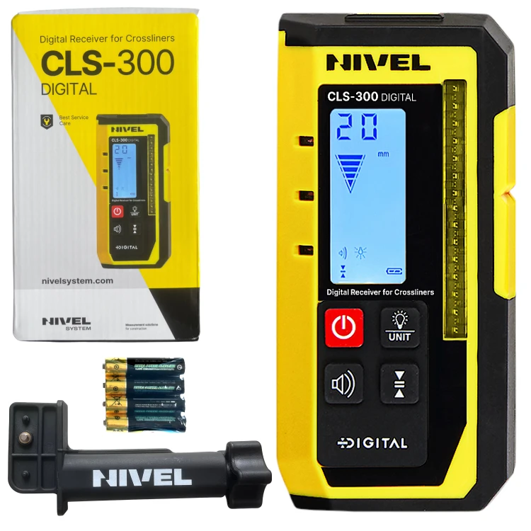 Odbiornik laserowy Nivel System CLS-300 DIGITAL