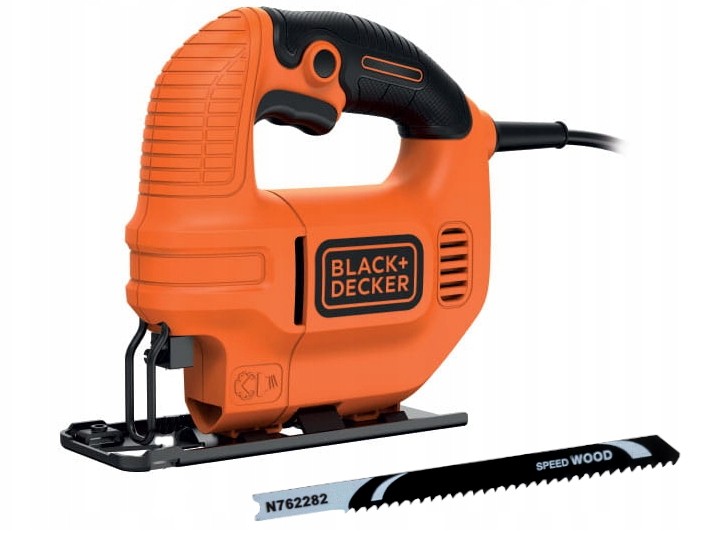 BLACK & DECKER KS501 wyrzynarka + brzeszczot do drenwa