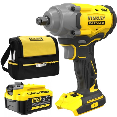 STANLEY SFMCF920 Klucz udarowy 18V FatMax V20 + akumulator 4.0Ah + torba