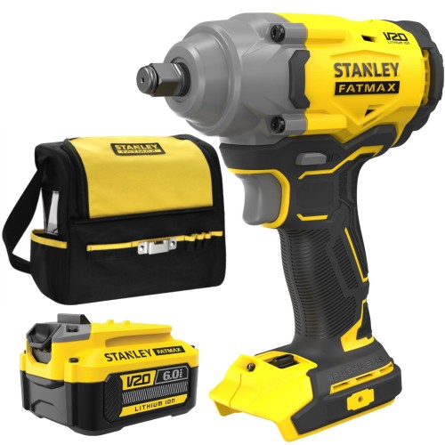 Klucz udarowy body 18V seria V20 Stanley SFMCF920B + aku 6Ah SFMCB206 + torba