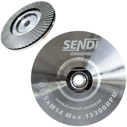 Tarcza listkowa diamentowa GRIND PRO Ø115mm #60 SENDI