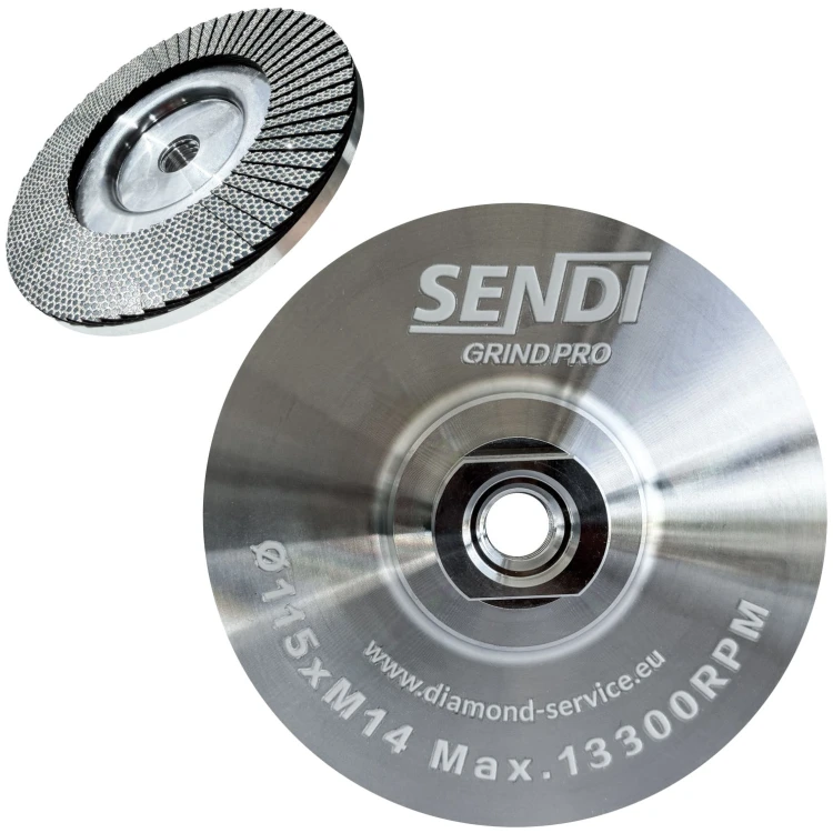 Tarcza listkowa diamentowa GRIND PRO Ø115mm #60 SENDI