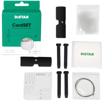 DISTAR Zestaw do łukowego cięcia gresu porcelanowego 5szt. strun CordSET 71419034039