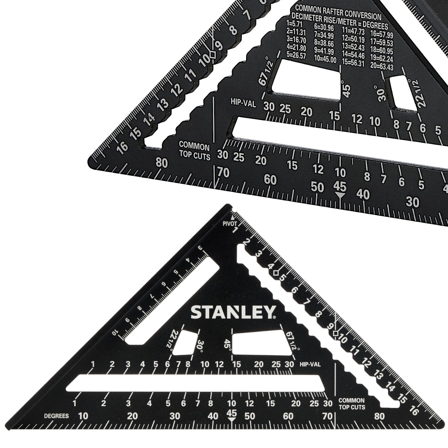 Kątownik ciesielski aluminiowy 180mm stolarski FatMax Stanley STHT46101-0