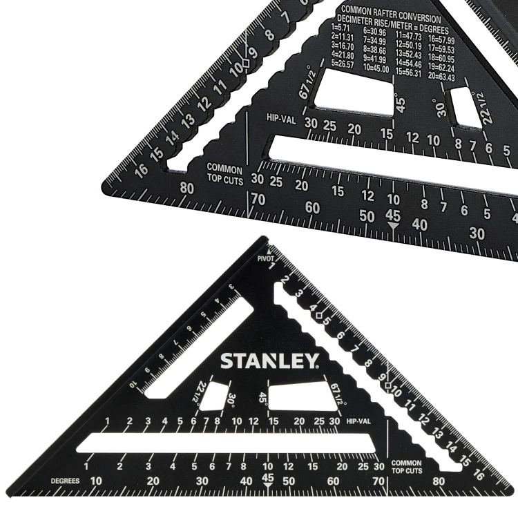 Kątownik ciesielski aluminiowy 180mm stolarski FatMax Stanley STHT46101-0