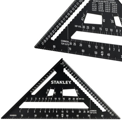 Kątownik ciesielski aluminiowy 300mm stolarski FatMax Stanley STHT46102-0
