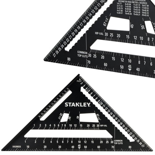 Kątownik ciesielski aluminiowy 300mm stolarski FatMax Stanley STHT46102-0