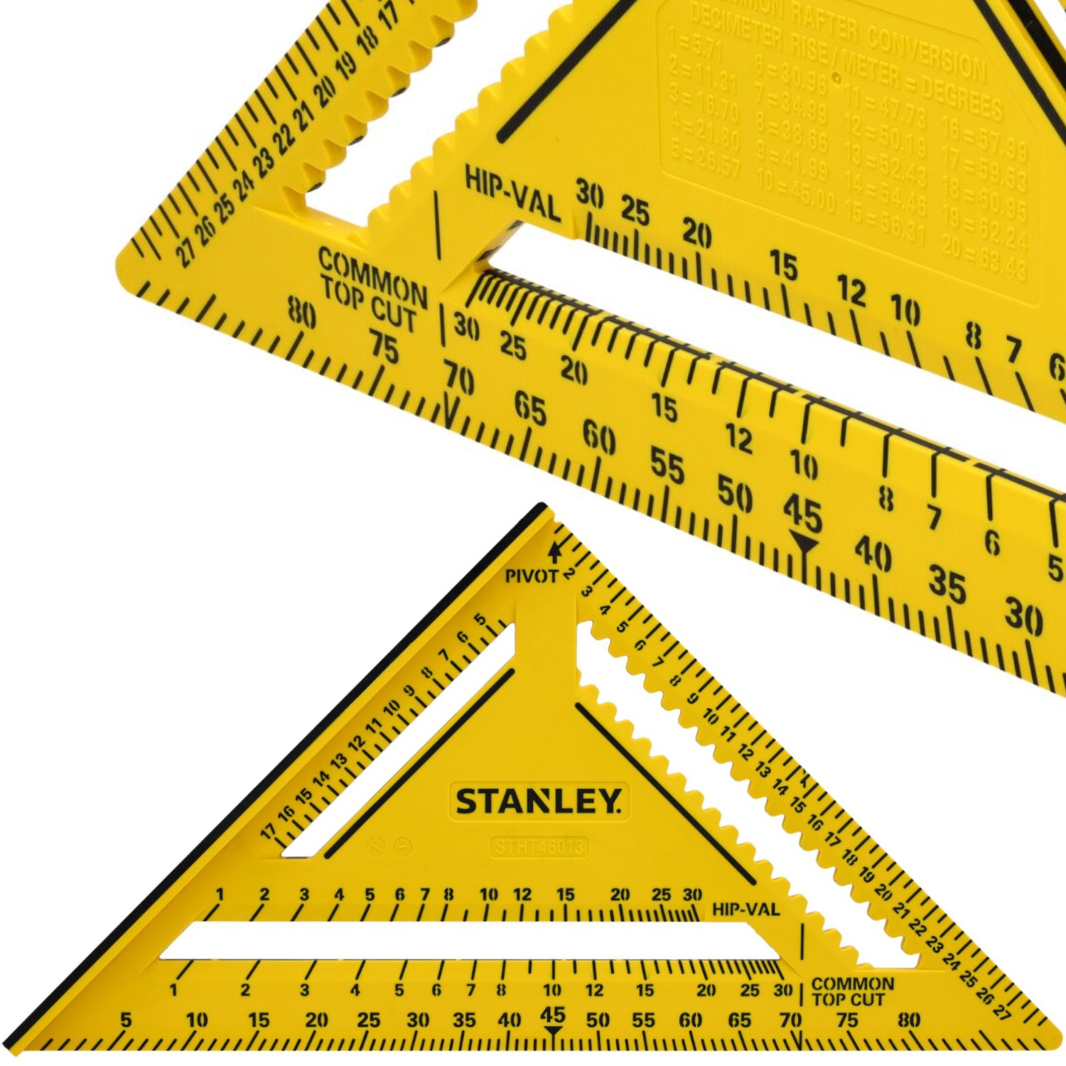 Kątownik dwukolorowy ciesielski 300mm stolarski Stanley STHT46013-0