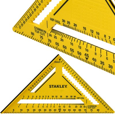 Kątownik dwukolorowy ciesielski 300mm stolarski Stanley STHT46013-0