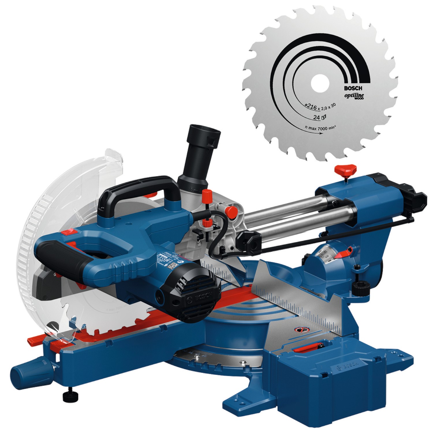 Piła ukośnica 1300W 216mm Bosch GCM305-216S