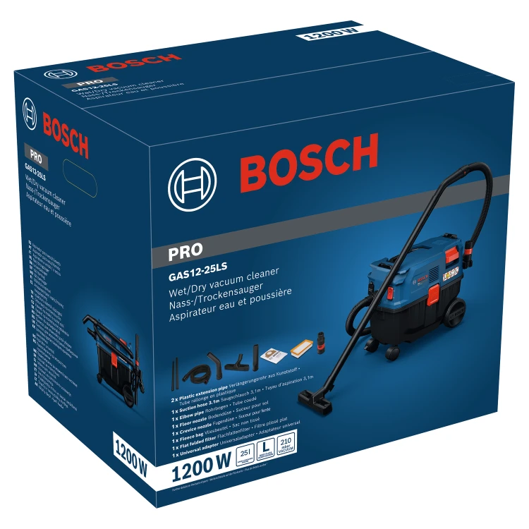 Odkurzacz przemysłowy Bosch PRO GAS12-25LS