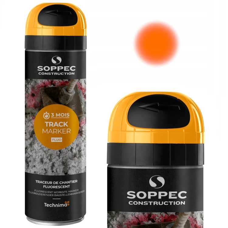 SOPPEC TRACK MARKER Farba geodezyjna pomarańczowa 500ml