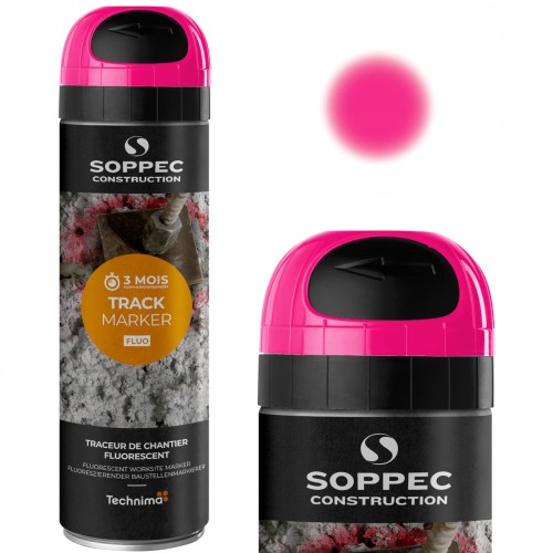 SOPPEC TRACK MARKER Farba geodezyjna różowa 500ml