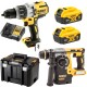 Zestaw 2 elektronarzędzi 18V DCD996 DCH273 2x5,0Ah Tstak Dewalt DCK229P2T