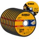 Tarcza do metalu stali INOX 125mm 10szt. DeWALT DT3507
