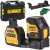Laser krzyżowy 12/18V z wiązką zieloną 30m Dewalt DCE088NG18 body + kufer