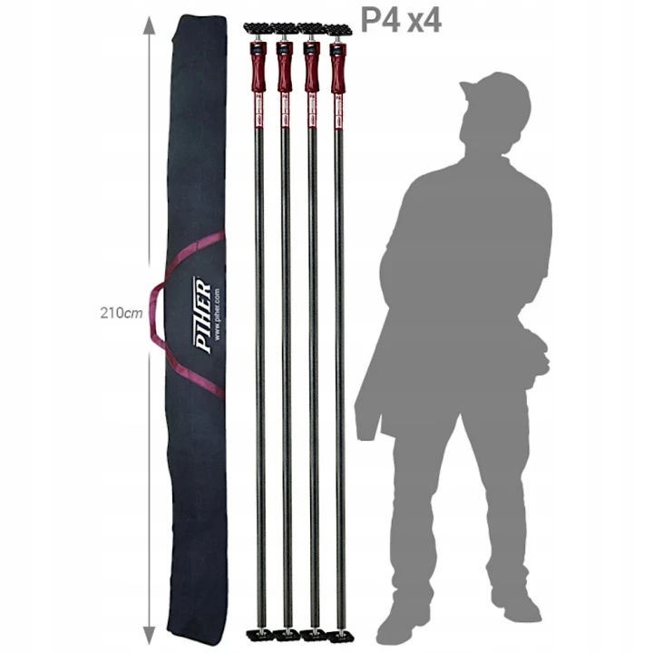 Pokrowiec na multipodpory P4 210cm torba PIHER 93050 Zastosowanie