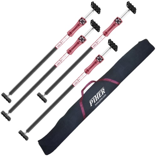 PIHER 4x Multi-podpora teleskopowa P2 95 x 170cm 300kg + Torba
