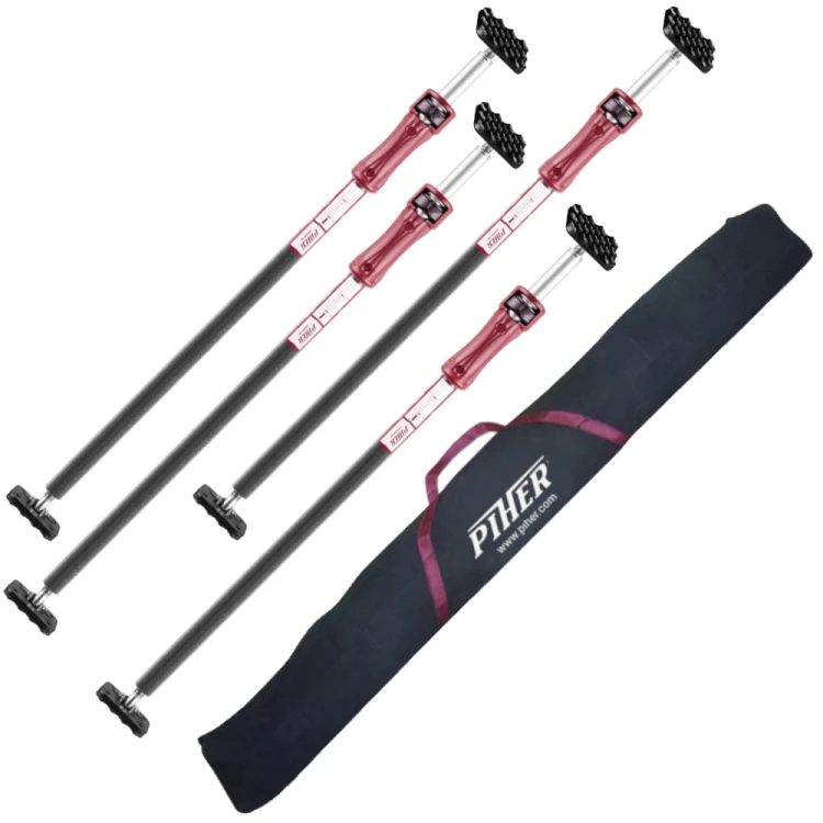 PIHER 4x Multi-podpora teleskopowa P2 95 x 170cm 300kg + Torba