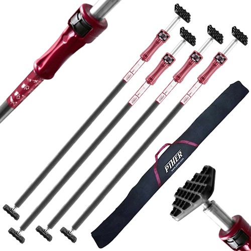 PIHER Multipodpora teleskopowa 200-375cm rozpórka 4szt. P4 + Torba