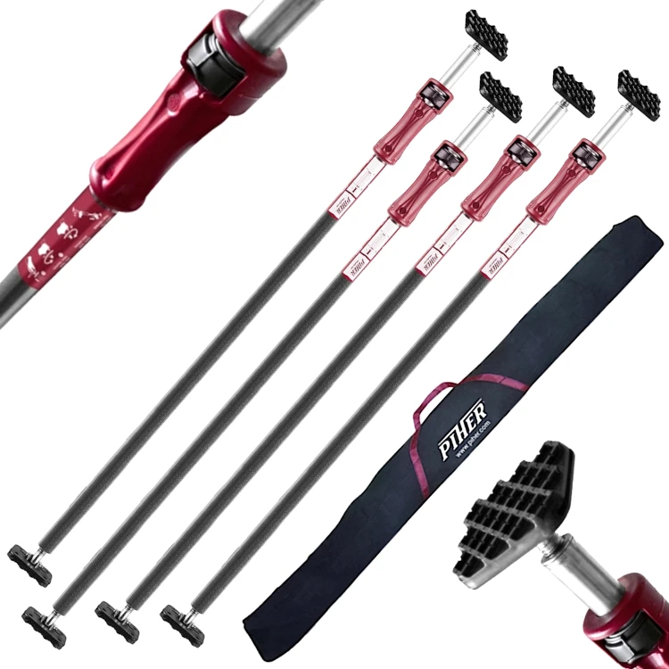 PIHER Multipodpora teleskopowa 200-375cm rozpórka 4szt. P4 + Torba
