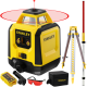 Laser rotacyjny samopoziomujący czerwony Stanley STHT77616-0 + Łata 2.4m + Statyw