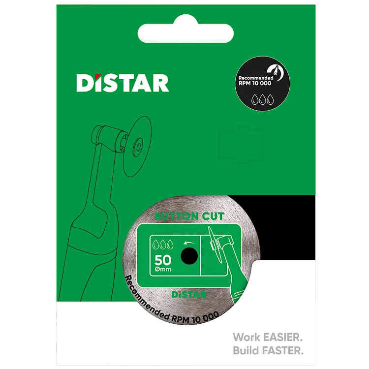 Distar Tarcza do cięcia gresu 50x5,8x0,8mm ButtonCut
