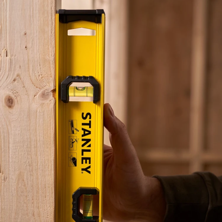 STANLEY 0-42-072 Poziomica aluminiowa I-BEAM 30cm Zastosowanie