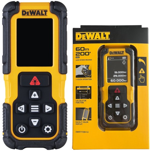 Dalmierz laserowy 60m DeWALT DWHT77200