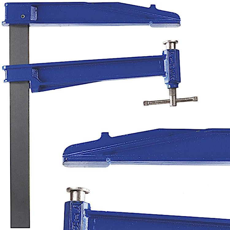 Ścisk śrubowy tłokowy zacisk CLAMP K 50cm max. ramię 30cm 500kg Piher 06050
