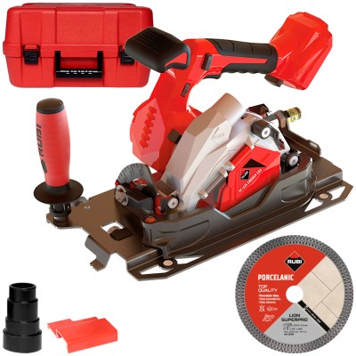 Piła tarczowa akumulatorowa 18V Rubi TC-125 G2 Energy Cas /body/ + kufer