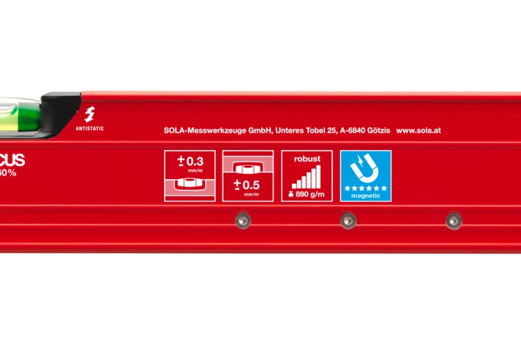 Poziomica BIG REDM3 120 cm SOLA 01816401