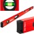 Poziomica z uchwytami aluminiowa BIG RED 3 długa 240 cm SOLA 01219901