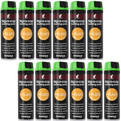 Farba geodezyjna AMPERE TRIG-A-CAP EXTRA Zielony Fluo 12szt. A630466100