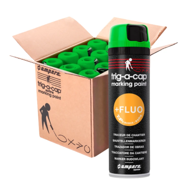 Farba AMPERE TRIG-A-CAP EXTRA Zielony Fluo