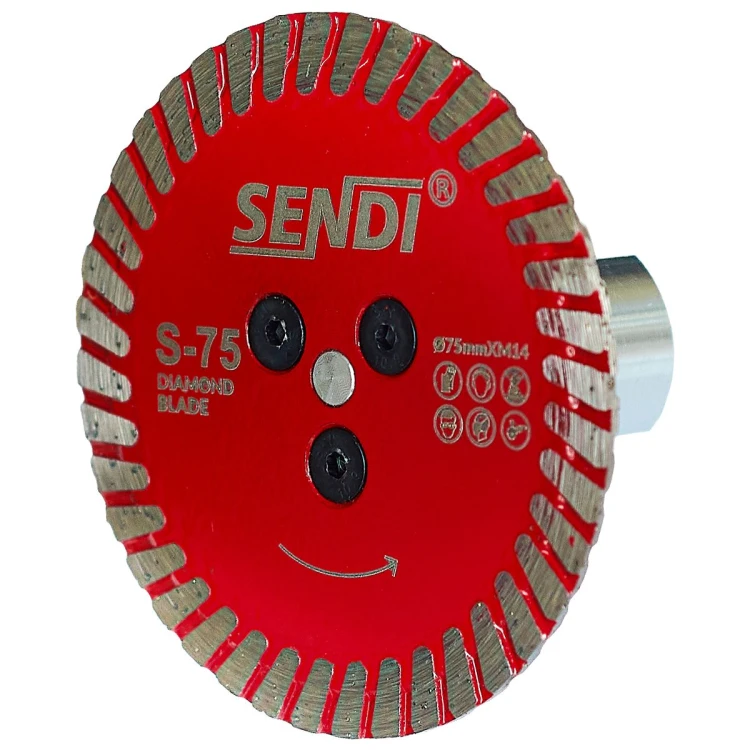 SENDI S-75 Tarcza do gresu 75mm M14