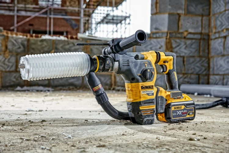 System odsysania pyłu DeWALT odsysacz do młotowiertarek i wkrętarek DWH201D Zastosowanie