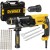 Młotowiertarka 800W SDS+ z uchwytem Dewalt D25134KP + Zestaw dłut, wierteł