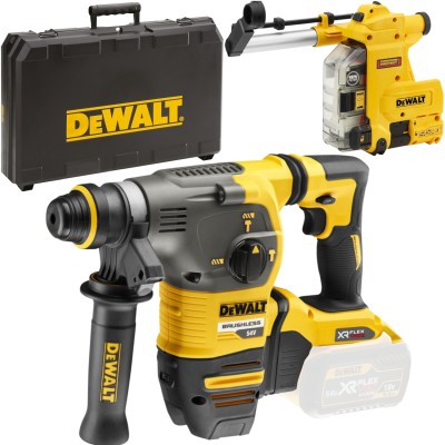 DeWALT DCH335NT Młotowiertarka SDS-plus 3,5J 54V FLEXVOLT Body + System odpylający D25304DH
