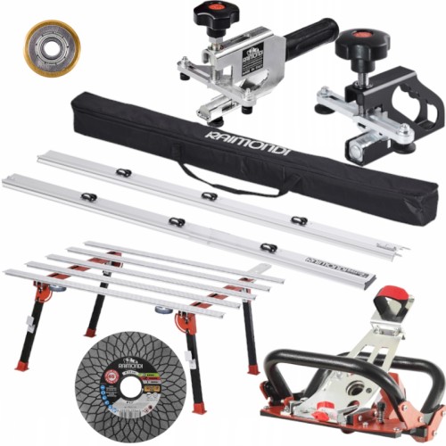 Zestaw Raimondi BIGFOOT XL RAIZOR MKII 336cm BC45 JOLLY do cięcia i ukosowania płytek