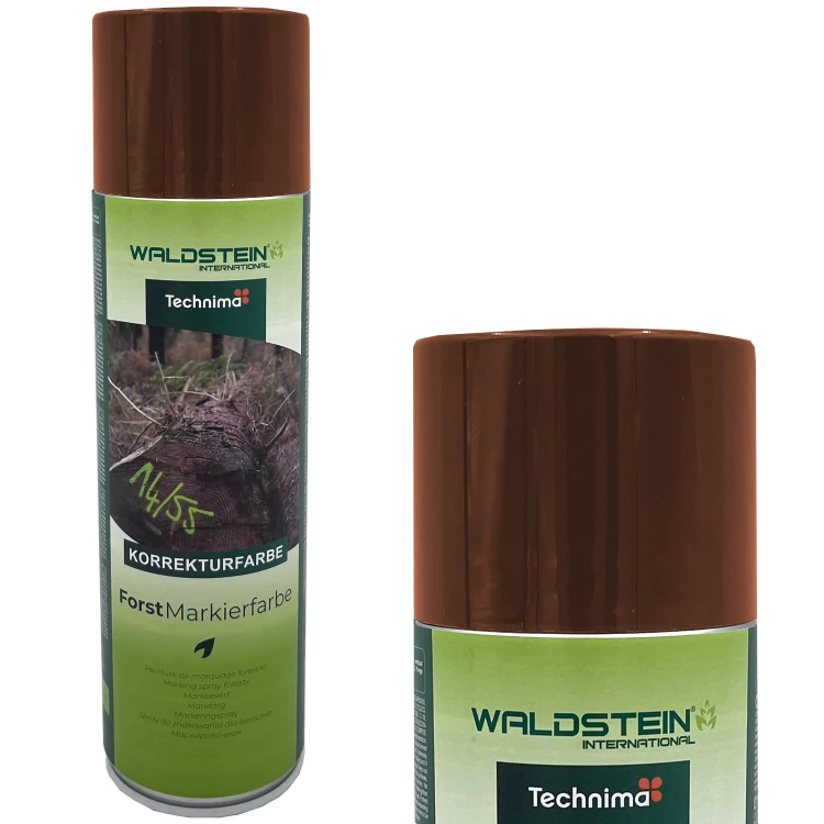 Farba korekcyjna w sprayu do znakowania drzew Waldstein kolor brązowy 500ml