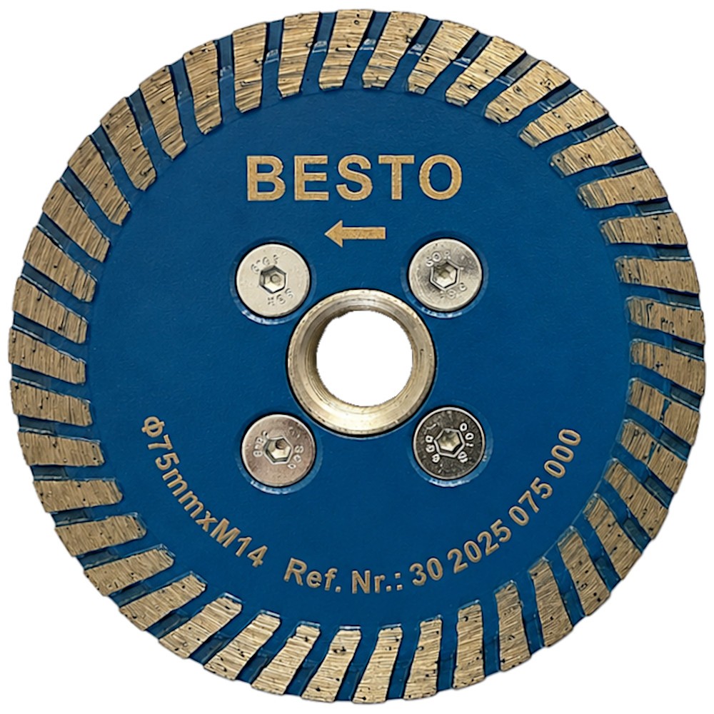 BESTO Tarcza diamentowa do podcinania M14 75mm