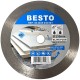 BESTO Tarcza diamentowa ELITE PLUS 230mm do gresu, ceramiki