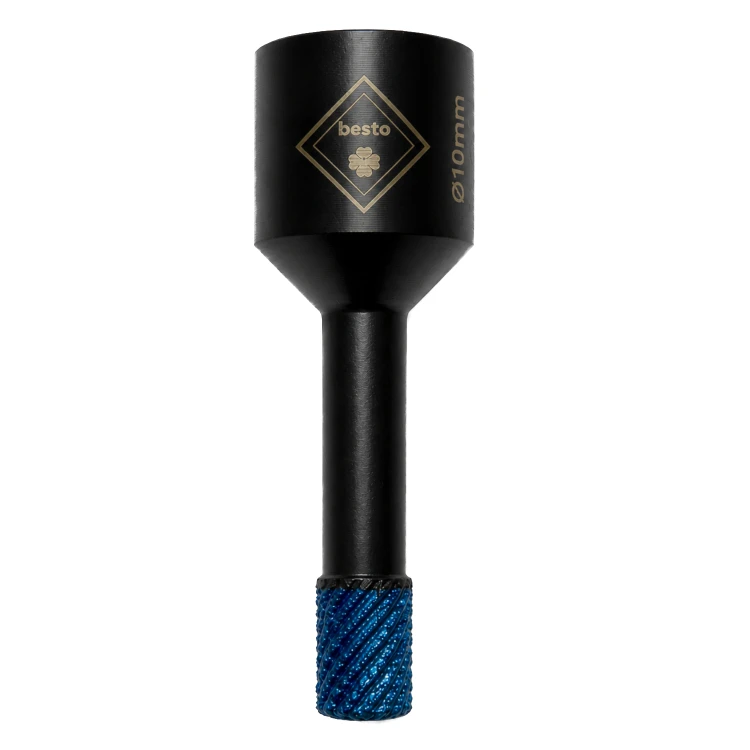 BESTO Otwornica diamentowa 10mm M14 wiertło diamentowe do ceramiki