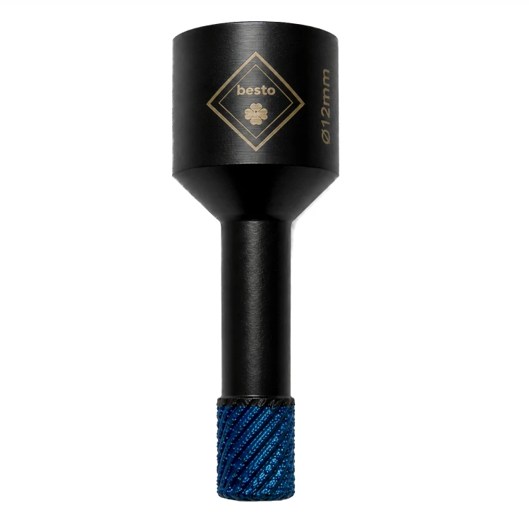 BESTO Otwornica diamentowa 12mm M14 wiertło diamentowe do ceramiki
