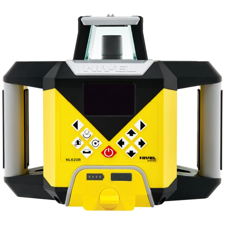 NIVEL SYSTEM Laser obrotowy czerwona wiązka NL620R Digital